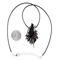 Wolf Necklace, Hand Carved Wooden Wolf Pendant for Men or Women, Spirit Animal Totem Woodland Jewelry