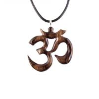 wooden om pendant