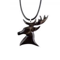 deer necklace tribal