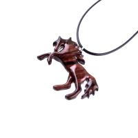 Horse Necklace, Hand Carved Wooden Horse Pendant, Handmade Equestrian Wood Jewelry, One of a Kind Gift for Her Him