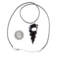 Wooden Nyami Nyami Hand Carved African Pendant, Tribal Wood Mens Necklace, African Jewelry, Protection Amulet, Good Luck Charm