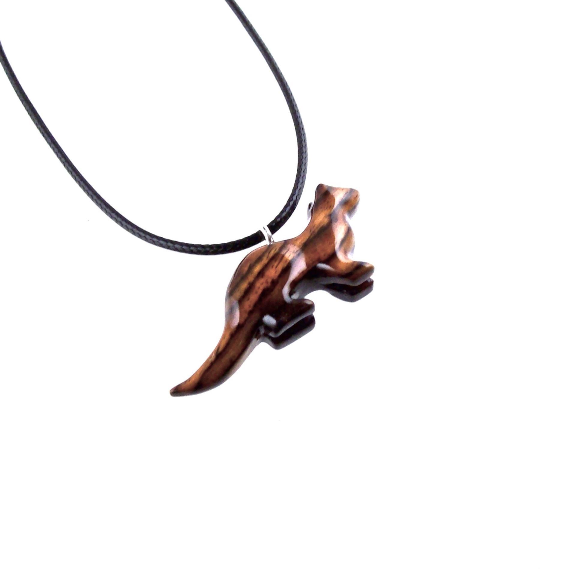 Otter Necklace, Hand Carved Wooden Sea Animal Pendant, Nautical Wood Jewelry for Men or Women