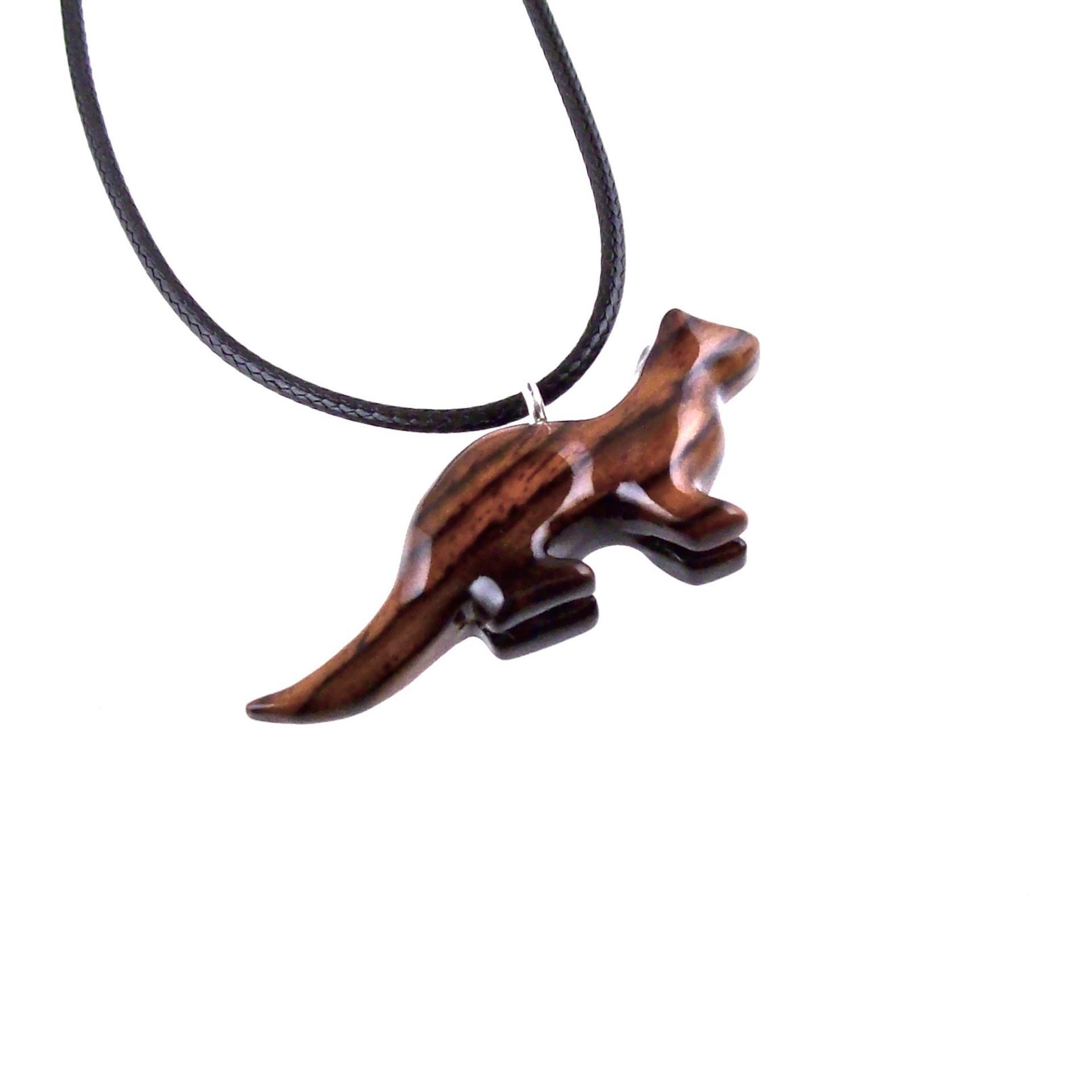 Otter Necklace, Hand Carved Wooden Sea Animal Pendant, Nautical Wood Jewelry for Men or Women
