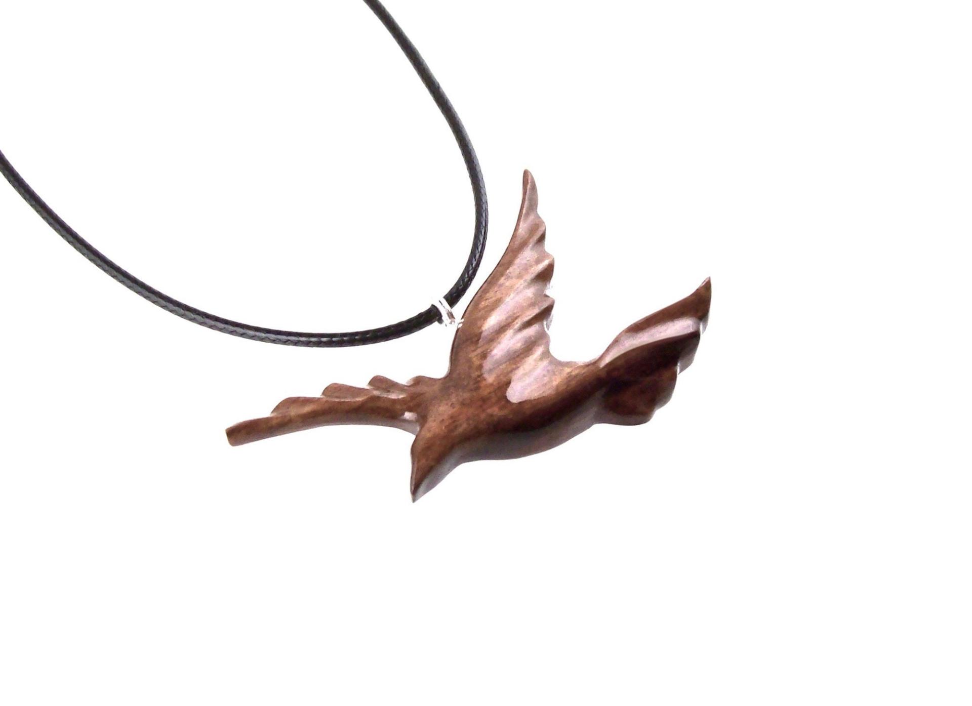 dove pendant wooden